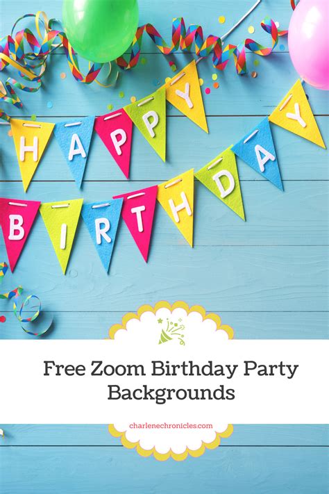 Birthday Banner For Zoom Background Best Banner Design 2018