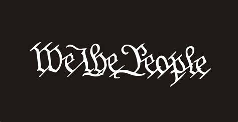 We The People Vinyl Decal We The People Sticker We The People