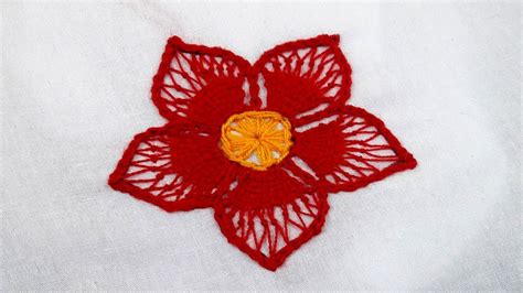 And how to easily create an embroidery pattern from a photo. Hand Embroidery |Easy & Fantasy Flower Stitch | spider ...