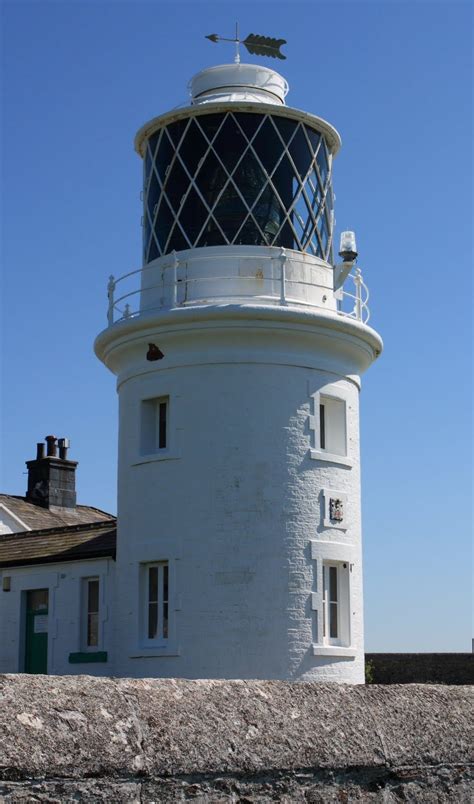 St Bees Lighthouse In Cumbria England Lighthouse Pictures