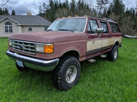 1988 Ford Centurion C 350 4 Door Bronco 4x4 For Sale Photos Technical