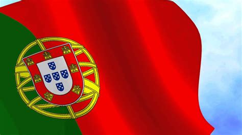 I rendered the flag of portugal blowing in the breeze. Bandeira PORTUGAL (ao perto) / PORTUGAL - flag (close-up ...