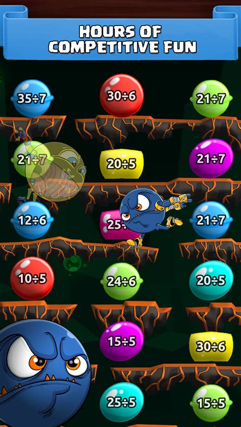 Our grade 5 math worksheets cover the 4 operations, fractions and decimals at a greater level of difficulty than previous grades. Monster Math 2 Pro Multiplayer - Fun Math Duels Game for ...