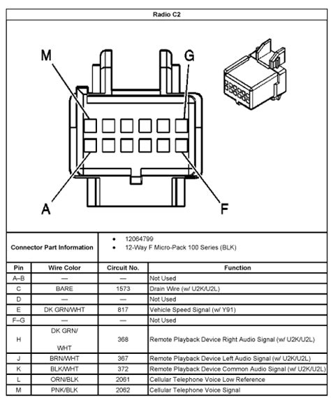 Bose Factory Radio Wiring Diagram Chevy