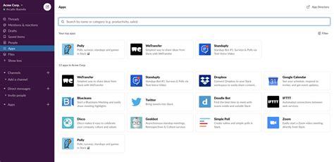 A Guide To Apps And The Slack App Directory Slack