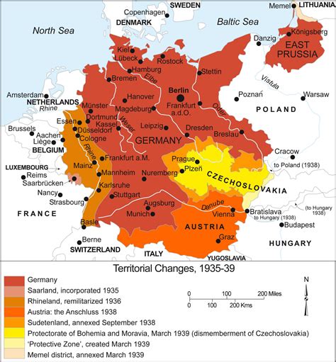 The unification of germany is often depicted as the inevitable outcome of the consolidation process seen in the four maps above. Map of German Expansion just before WWII 1800x1943 : MapPorn