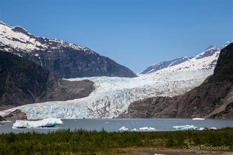 Mendenhall Glacier Juneau Alaskas Most Beautiful Glacier Through