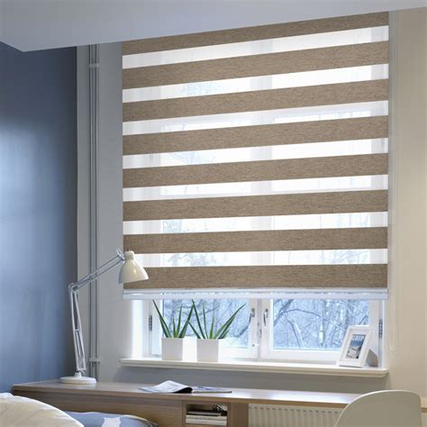 High Quality Zebra Shades Blinds Electric Roller Curtain Motorised