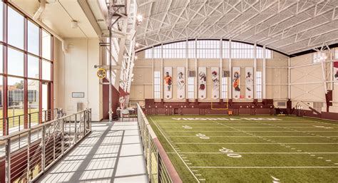 Virginia Tech Previews Indoor Athletic Training Facility Hks Architects
