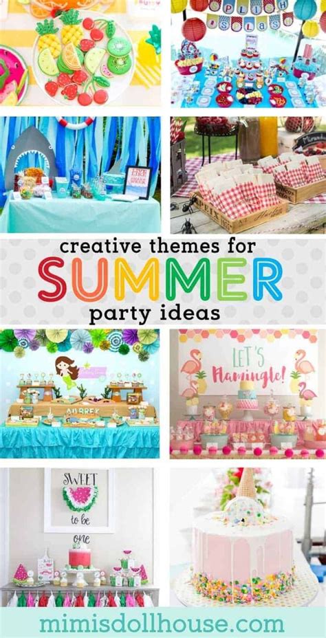 Keep Cool With These Hot Summer Party Themes First Birthday Party