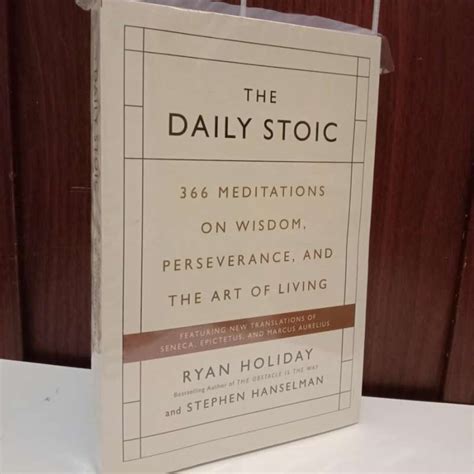 Jual The Daily Stoic 366 Meditations On Wisdom Perseverance And The