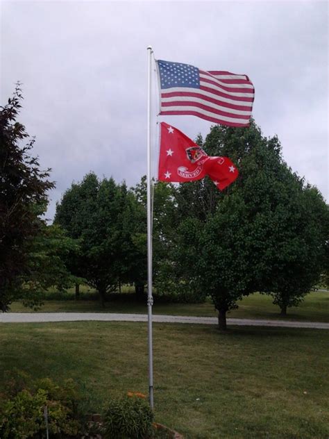 Diy Pvc Flag Pole Rotating Pvc Flagpole Flag Pole Flag Pole Kits Flag