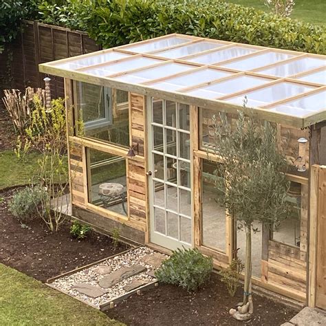 Built by mitch and megan vaughan. Savvy gardener creates her amazing DIY greenhouse for just £60