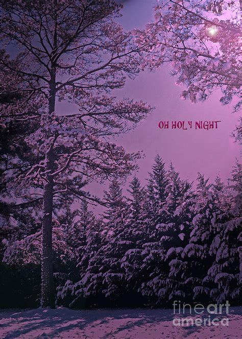 Oh Holy Night Photograph By Lydia Holly Fine Art America