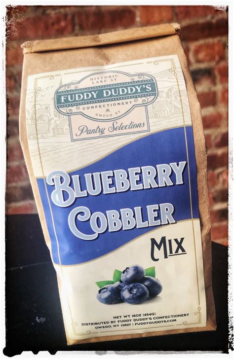 Fuddy Duddys Blueberry Cobbler Mix