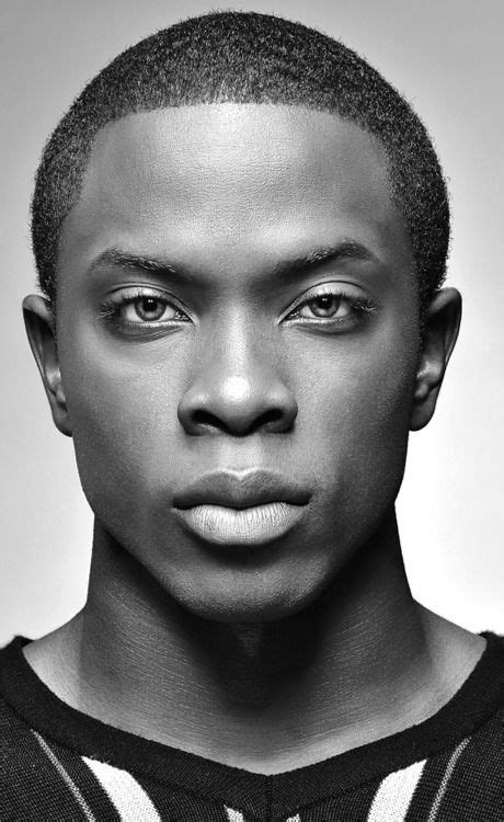 Black Male Model On Tumblr Black Male Models Male Face Portrait
