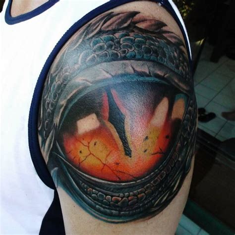 21 Dragon Eye Tattoo Designs Ideas Design Trends