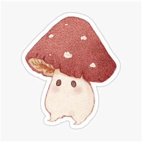 Cute Mushroom Stickers In 2021 Mushroom Art Mushroom Drawing Cute Art