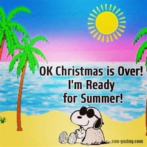 Ok Christmas Is Over Bring On The Summer Vibes