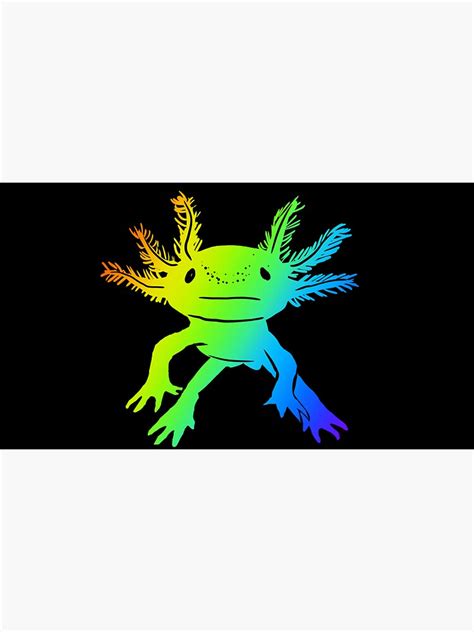 Rainbow Axolotl Sticker For Sale By Sometimes Satan Redbubble