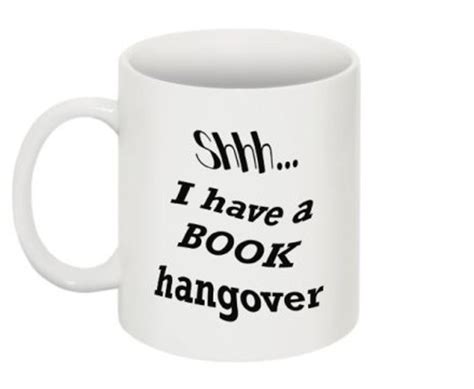 shhh i have a book hangover book lover mug mug latte