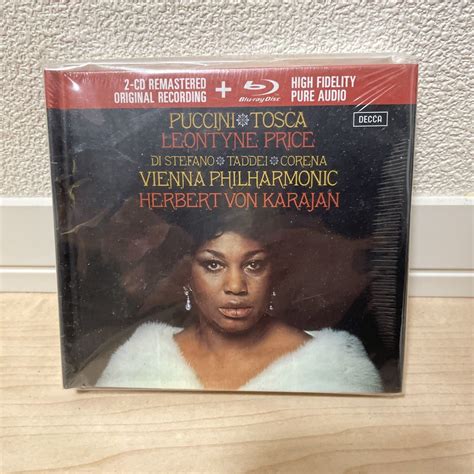 Cd Box Blu Ray 2cds Puccini Tosca Leontyne Price