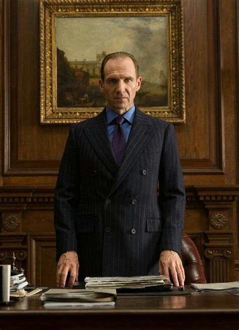 Ralph Fiennes As Gareth Mallory Publicity Shot For Spectre 2015