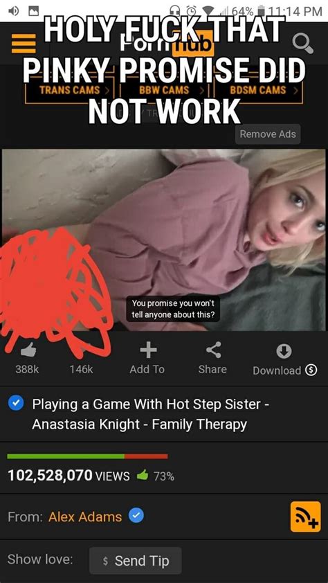 Y Playing A Game With Hot Step Sister Anastasia Knight Family Therapy Ifunny