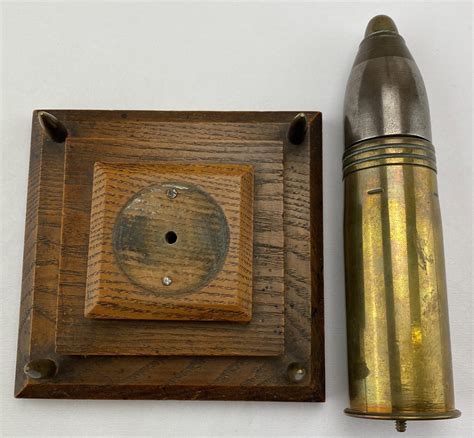 Ww1 Trench Art Lighter Time Militaria