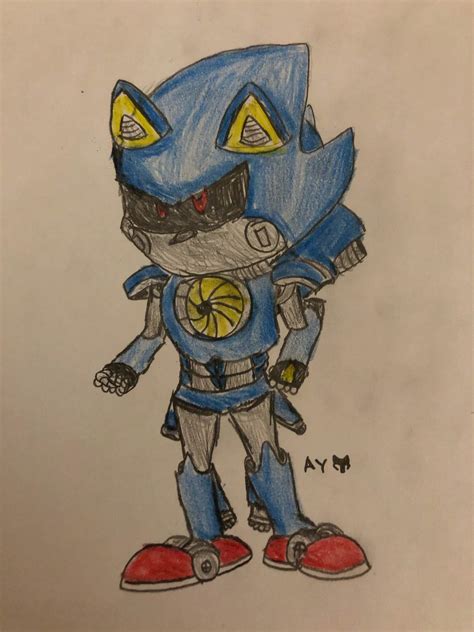 Omega Metal Sonic Oc Wiki Sonic The Hedgehog Amino