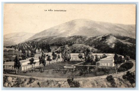 C1910 La Vina Sanatorium Altadena California Ca Antique Unposted