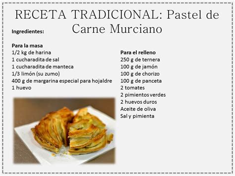 Soy javi recetas y te doy la bienvenida a mi cocina. Pastel de Carne Murciano | Spanish Foods
