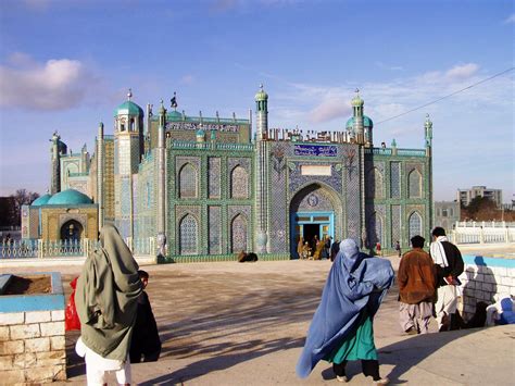 Die Blaue Moschee In Mazar I Sharif Foto And Bild Asia Central Asia