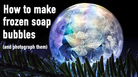 Find photos of natural soap. Frozen Soap Bubble Photography with Don Komarechka - YouTube