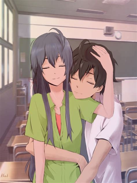 Hikki X Yukino Cute Couple Art Anime Love Couple Cute Anime Couples Romantic Comedy Anime