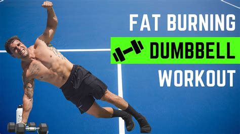 Intense 5 Minute Full Body Fat Burning Workout With Dumbbells Youtube