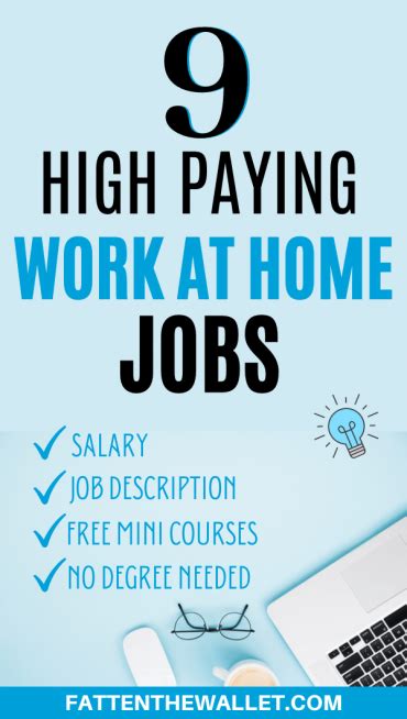 10 High Paying Work From Home Jobs In 2022 Artofit