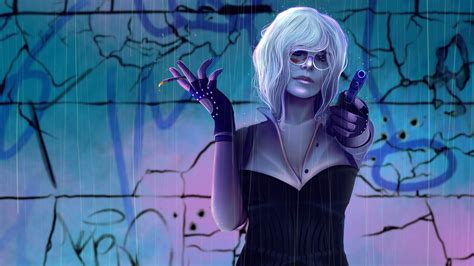 Wallpaper ID 81616 Atomic Blonde Movies Hd Artist Artwork