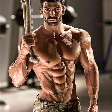 Shredded Athlete Sergiconstance Follow Gym Production For Daily Motivation Bodybuilding