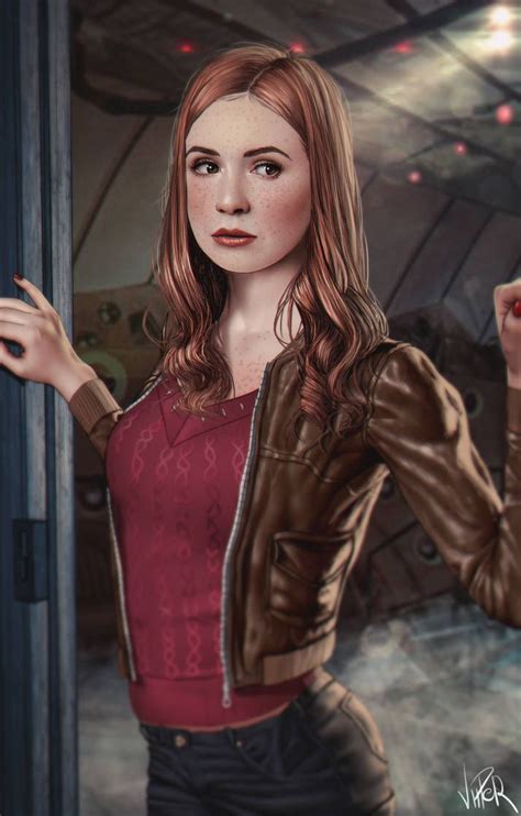 Amy Pond By Viiperart On Deviantart In Amy Pond Doctor Who Amy Pond Doctor Who Art