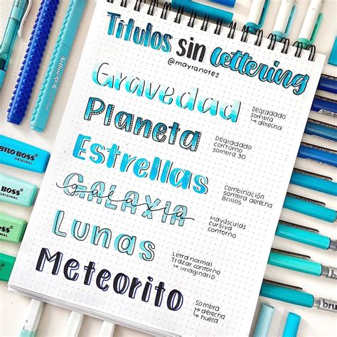 Lettering Titulos Largos Pesos