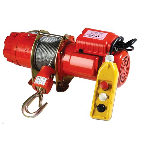 Pacific Electric Winch 500kg 24v Lv Control 240v Cp500 Pacific Hoists