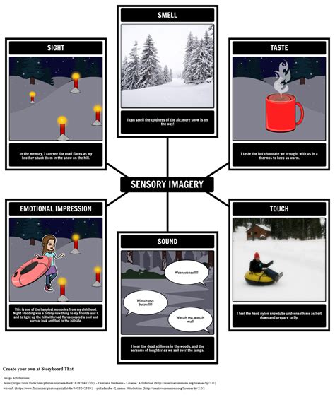 Sensory Imagery In Memory For The Glass Menagerie Luge Storyboard