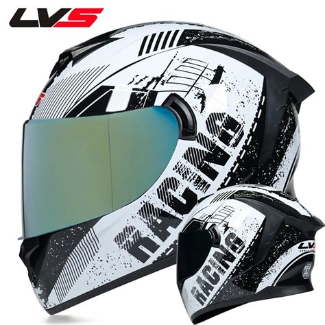 Four Season Helmet DOT Full Face Motorcycle Helmet Motorbike Helmet Double Lens Rider Helmet
