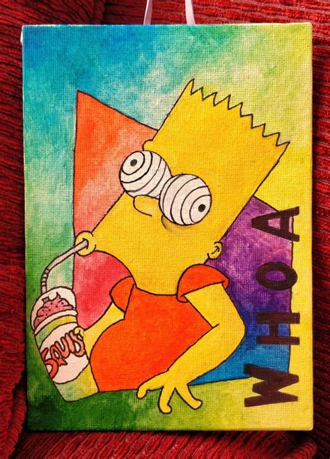 Bart Simpson Painting Bart Simpson Painting Simpson P