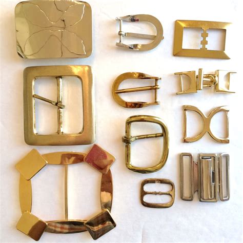 Vintage Metal Buckles Retro Belts Sewing Fashion Accessories Pants