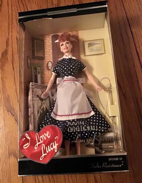 I Love Lucy Barbie Doll Episode 45 Sales Resistance 2004 Mattel B3451 Nrfb For Sale Online Ebay