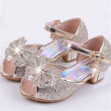 Enfants Sandales Mariages Filles Sandales Cristal Talons Hauts Chaussures Acheter à Prix Bas