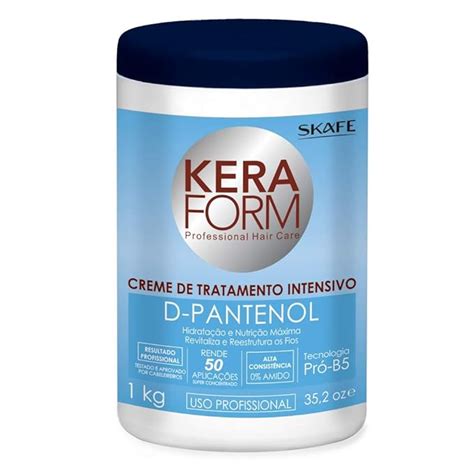 Amazon Skafe Linha Keraform D Pantenol Creme De Tratamento