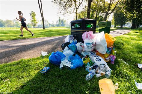 The Bank Holiday Clear Up Parks And Beaches Left Strewn With Litter